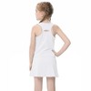 Girls Tennis Dress Golf Dress Tennis Skirts Sets with Built-in Shorts Hollow Back Athletic Tank Tops and Skirts Golf Skirts for Kids Golf - 2 of 4