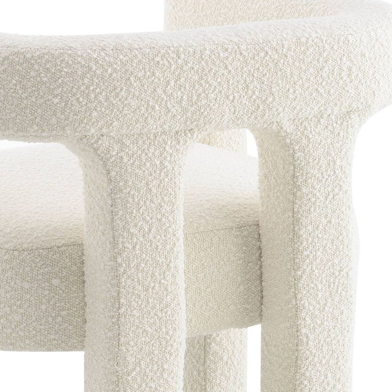 Mindi Boucle Fabric Dining Chair - Abbyson Living, 5 of 10