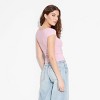 Women's Cap Sleeve Portrait Neck T-Shirt - Wild Fable™ - 3 of 4
