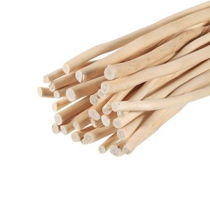 Unique Bargains Crafts Garden Christmas Decoration Round Natural Wood Sticks 100 Pcs - 1 of 4