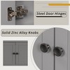 Modern Bathroom Vanity With Ceramic Sink Waterproof Space Saving Easy Assembly Bathroom Storage Cabinet - 2 of 4