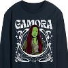 Men's - Marvel - Guardians of the Galaxy Gamora Art Nouveau Long Sleeve Graphic T-Shirt - 2 of 4