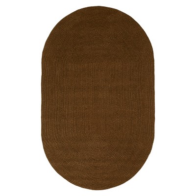 Modern Rustic Braided Pattern High-Traffic Polypropylene Casual Coastal Indoor/Outdoor Area Rug by Blue Nile Mill