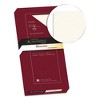 Southworth 100% Cotton Resume Envelope, #10, Commercial Flap, Gummed Closure, 4.13 x 9.5, Ivory, 50/Box - 2 of 2
