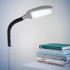 Brightech Litespan Industrial Dimmable (Includes LED Light Bulb) Gooseneck Arc Floor Lamp Platinum Silver - 2 of 4