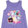Girls' - LOL Surprise! - Cell Phone Chat Girls Graphic Sleeveless Aline Dress - 2 of 3