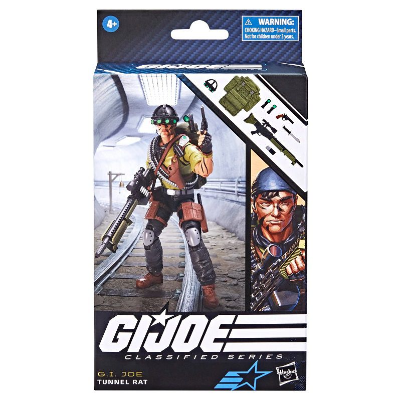 Tunnel Rat 6-Inch Scale | G.I. Joe Classified Series Action figures, 3 of 6