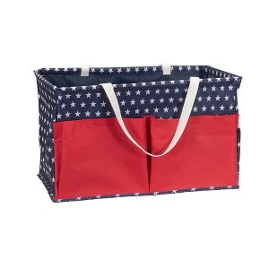 All Purpose Utility Tote, Water Resistant Canvas Tote, Great for Beach Days, Picnics, Camping, Shopping and More - 1 of 4