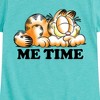 Girls' - Garfield - Me Time Sketch Fitted Short Sleeve Graphic T-Shirt - 2 of 4