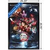 Trends International Demon Slayer: Mugen Train - Collage One Sheet Framed Wall Poster Prints - 3 of 4