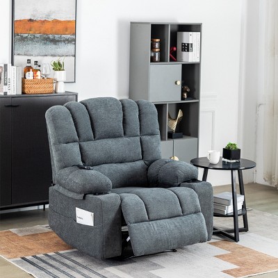 Comfortable Modern Upholstered Accent Chair, Accent Chair with Massage and Heat, Accent Chair Suitable For Living Room,Office-Cuddlewood