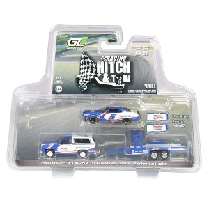 Greenlight 1/64 1986 Chevrolet K5 Blazer Silverado with Tandem Car