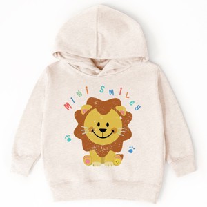 The Juniper Shop Mini Smiley Lion Paws Toddler Hoodie - 1 of 4