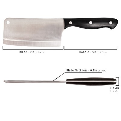 BergHOFF 5Pc Ergonomic Kitchen Knife Set, Stainless Steel Sharp Blade