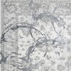 HomeRoots 5' X 8' Gray and Silver Abstract Area Rug - 4 of 4