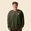 Dalix Ghost Embroidered Long Sleeve Tee Lightweight Soft Cotton Shirt Mens - 2 of 4