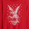Men's - Instant Message - America Eagle Stars Long Sleeve Graphic T-Shirt - 2 of 4