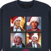 Men's - National Lampoon - Christmas Vacation Clark Graphic Fleece Sweatshirt - 2 of 4