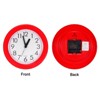 Unique Bargains Battery Operated Decorative Round Silent Non-Ticking Quartz Wall Clock 8" - 4 of 4