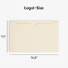 Smead File Jacket, Reinforced Tab, 2" Expansion, Legal Size, Manila, 50 per Box (76560) - 2 of 4
