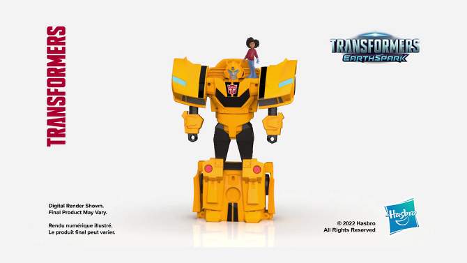 Transformers EarthSpark Spin Changer Bumblebee and Mo Malto, 2 of 11, play video