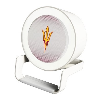 NCAA Big 12 Universities Linen Night Light Charger and Bluetooth Speaker