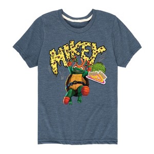 Boys' - Teenage Mutant Ninja Turtles - Michelangelo AKA Mikey Short Sleeve Graphic T-Shirt - 1 of 4