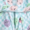 Sleep On It Girls Leopard Plush Fleece Shawl Collar Robe with Matching Fleece Slippers - 4 of 4