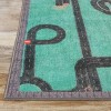 Country Road Non-Slip Kids Playroom Nursery Washable Indoor Area Rug by Blue Nile Mills - 3 of 4