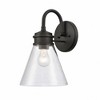 Elk Home Dovas 1 - Light Wall Light in  Textured Black - 3 of 3
