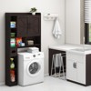 Over The Toilet Storage Cabinet with Barn Doors, Space-Saving for Bathroom & Laundry - 4 of 4