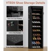 SUGIFT 10 Tier Shoe Rack Shoe Storage Cabinet with Dustproof Cover - 3 of 4