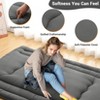 Bedroom Floor Mattress Solid Casual Living Room Furniture Japanese Sleeping Mattress Foldable Tatami Mat Floor Bed RV Mattress for Sleeping Dorm - 3 of 4