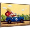 Amanti Art Family Drive by Lucia Heffernan Framed Canvas Wall Art - 3 of 4