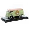 1960 Volkswagen Delivery Van "Maui & Sons" Light Olive Green with Salmon Top Limited Ed 1/24 Diecast Model Car by M2 Machines - 2 of 3