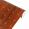 Slickblue Stylish Multiple Wood Grain Designs Wallpaper Roll, Self-Adhesive, 45 Sq Ft, Washable, Perfect for Home Decor - 2 of 3