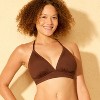 Women's Ribbed Triangle Longline Bikini Top - Shade & Shore™ - 3 of 3