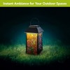 Briarwood Lane Spring Lantern 12" x 6" x 6" Zinnias in Bloom Solar For Spring Lantern - 4 of 4