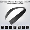 Panasonic WN10 Wireless Wearable TV Neck Speaker Bluetooth w/ Built-in Microphone - 2 of 4