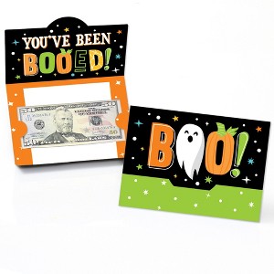 Big Dot of Happiness You've Been Booed - Ghost Halloween Party Money And Gift Card Holders - Set of 8 - 1 of 4