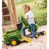 Rolly toys John Deere Ride-On: 360-Degree Excavator Shovel/Digger, Youth Ages 3+ - 2 of 3
