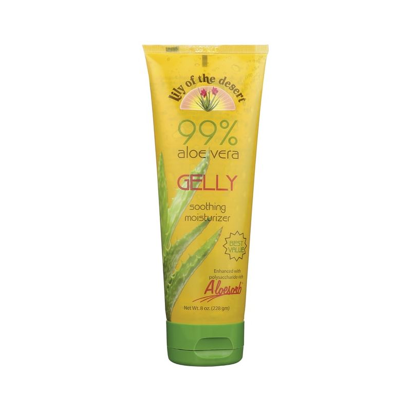 Lily of the Desert 99% Aloe Vera Gelly Soothing Moisturizer 8 oz Gel, 1 of 3