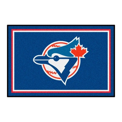 MLB Toronto Blue Jays 4'x6' 1993 Retro Collection Plush Area Rug