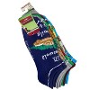National Lampoon Christmas Vacation Adult Mix and Match Ankle Socks 5 Pk Multicoloured - 2 of 4