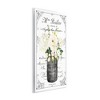 Stupell Industries Vintage Parisian Bathroom Floral Bouquet White Flowers, 13" x 19" - 3 of 4