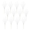 Melrose Flocked Tinsel Branch (Set of 12) - 2 of 3