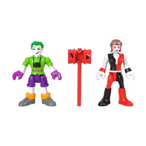 Imaginext Dc Super Friends The Joker Harley Quinn Figure Set 3 Pieces Target