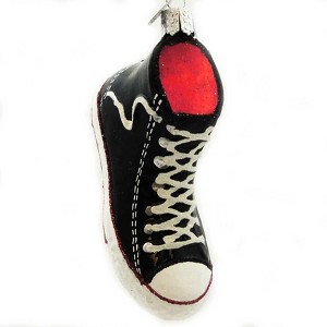 Old World Christmas 2.0 Inch High Top Sneaker American Classic Style Tree Ornaments - 1 of 3