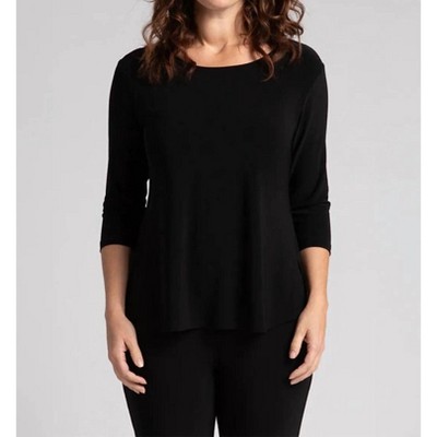 Women's Cozy Clip Quarter Sleeve Top - Sympli
