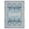 Machine Washable Vintage Rustic Floral Vintage Rug | Non-Slip Soft Low-Pile Carpet | Distressed Oriental Design – Traditional Indoor Floor Cover - 3 of 4